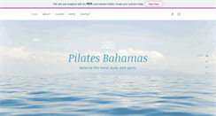 Desktop Screenshot of pilatesbahamas.com