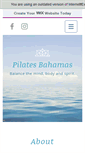 Mobile Screenshot of pilatesbahamas.com